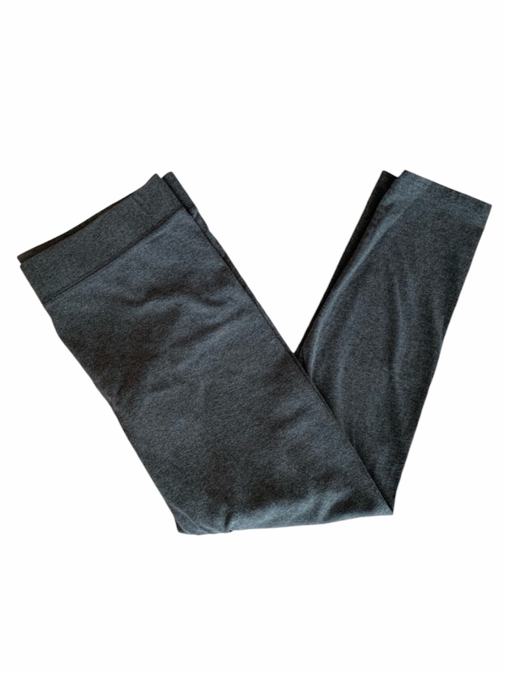 Aerie Chill Play Move Capri Length Leggings Women’s Size Large Gray Cotton